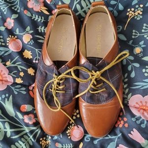 RESTRICTED • Oxford Plaid Shoes